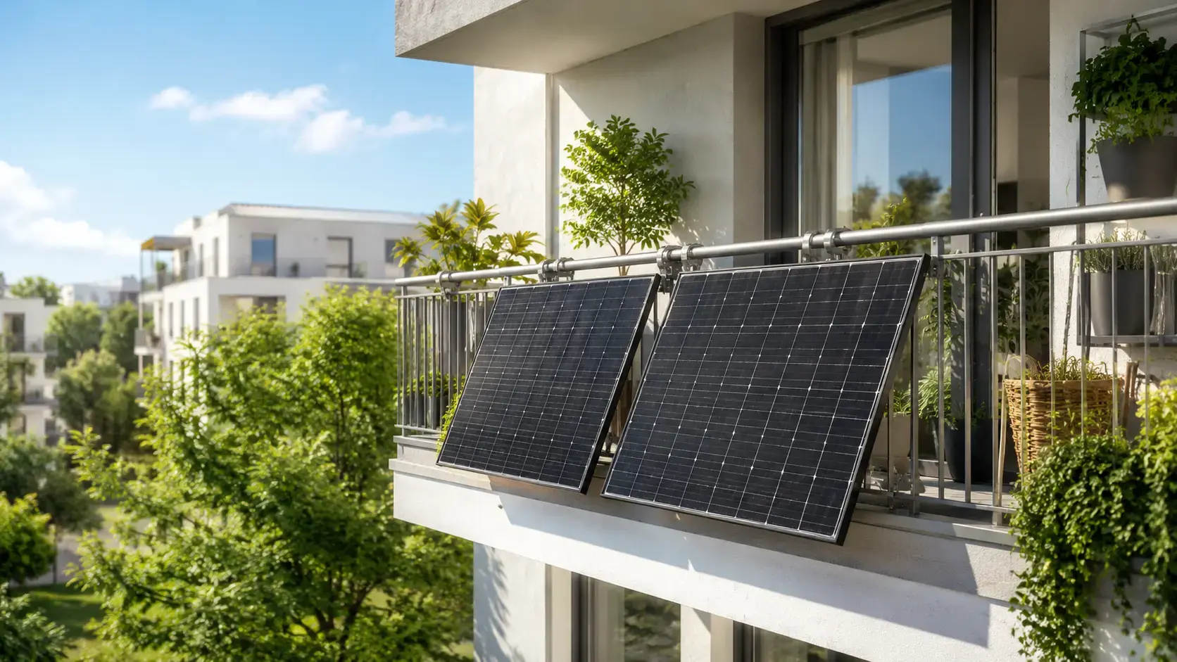 Balkonkraftwerk 2026 – Mini-Solaranlagen für Balkon, Terrasse und Fassade im Überblick