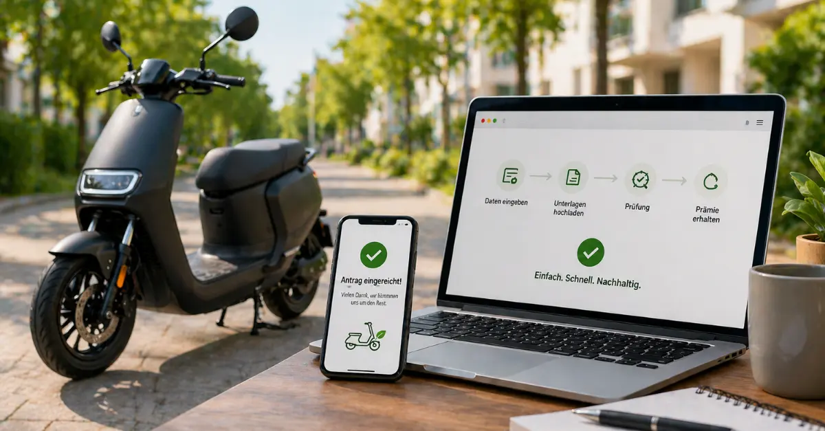 THG-Prämie für den E-Roller 2026: Jetzt 165 € sichern
