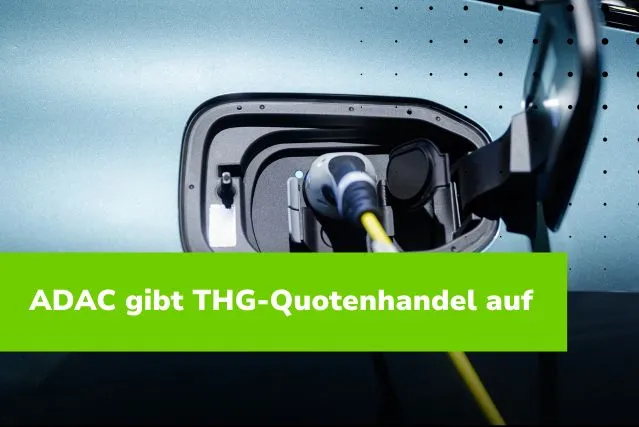 ADAC gibt THG-Quotenhandel auf
