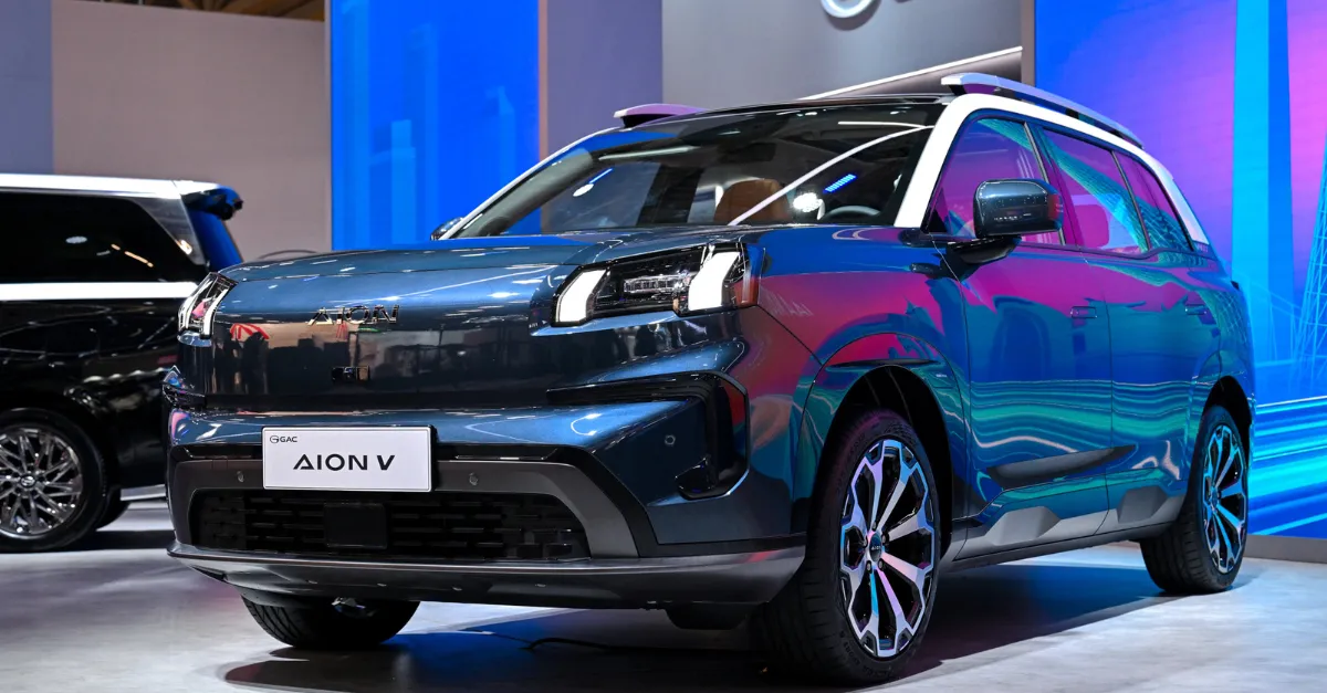 GAC Aion UT Elektro-SUV aus China – moderne Alternative mit innovativer Technik auf Automesse präsentiert