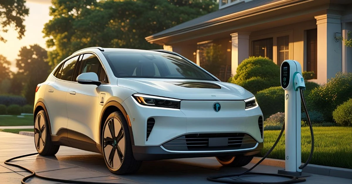 Eine Ladestation und Adapter eines Elektrofahrzeugs – Ladevorgang und DC