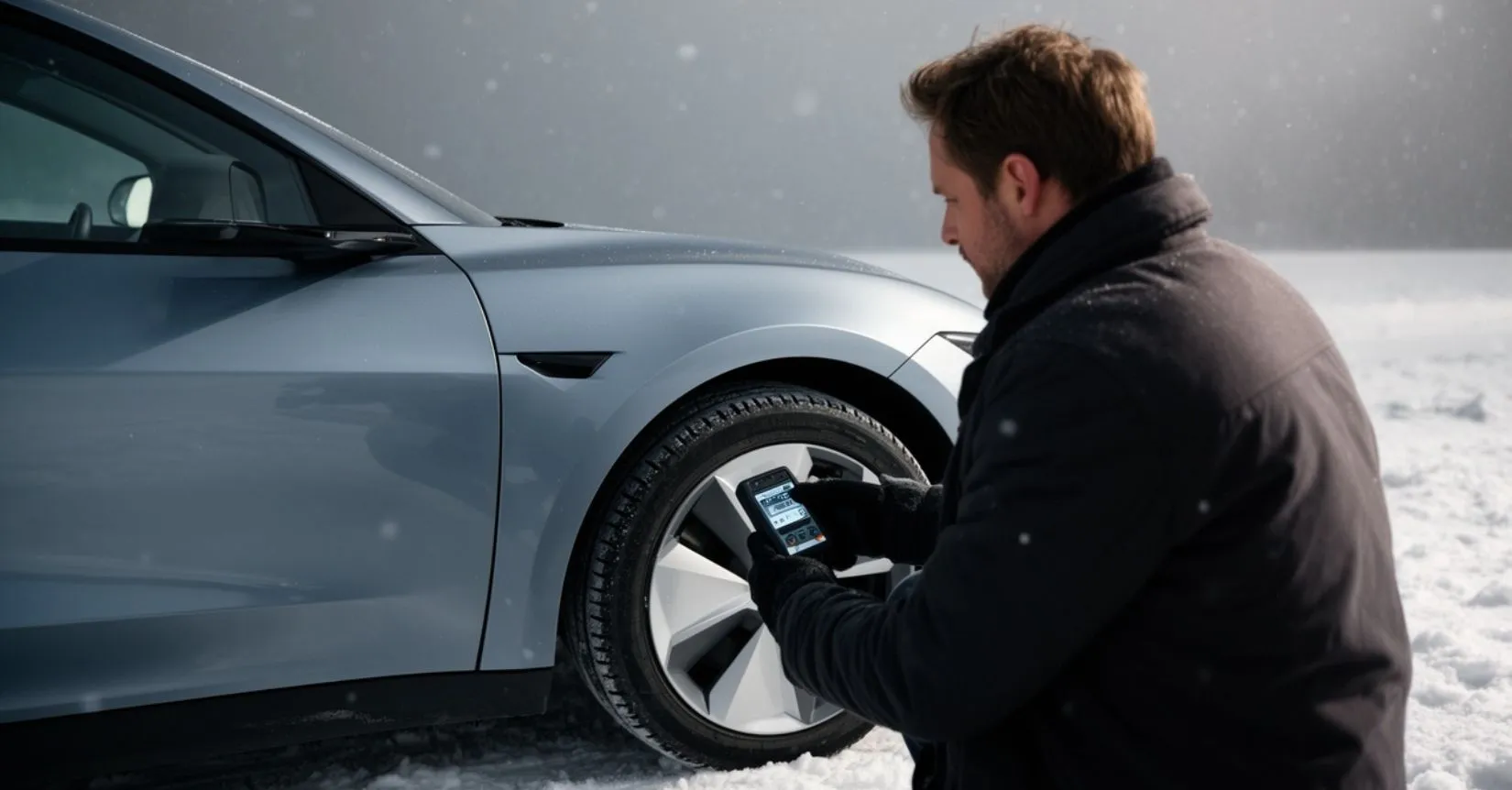 Elektroauto im Winter – Schnee und Kälte an der Ladesäule