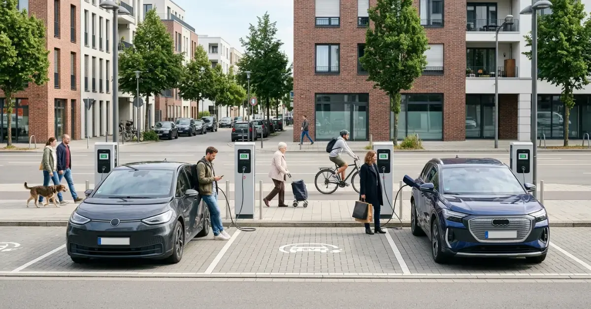 Wachsende Ladeinfrastruktur für Elektroautos
