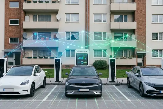 Ladeinfrastruktur Mehrparteienhaus Förderung 2026: Bis zu 2.000 € sichern