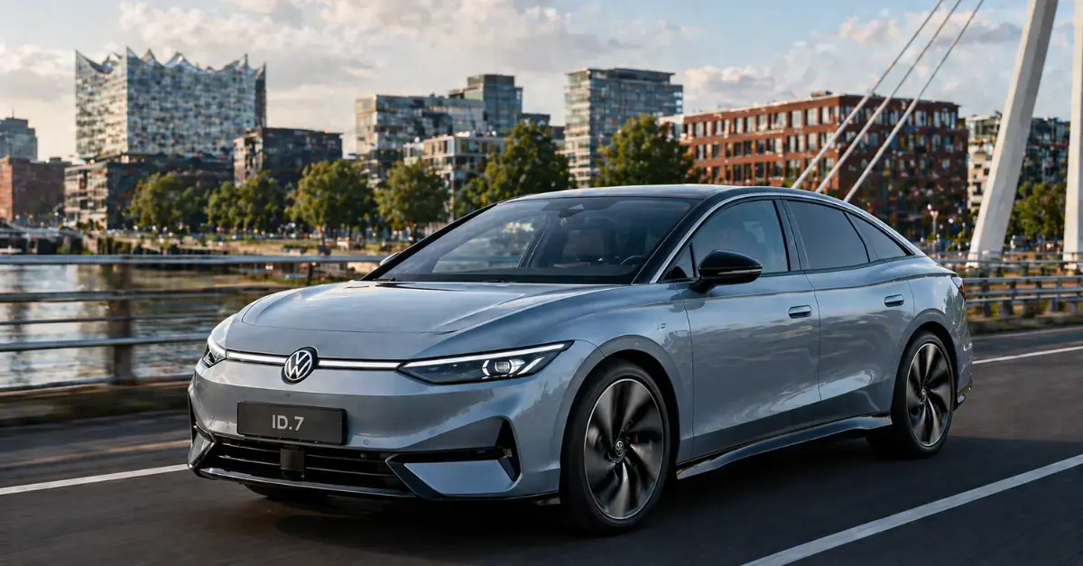 Der VW ID 7 überzeugt in der Mittelklasse mit Reichweite und Komfort