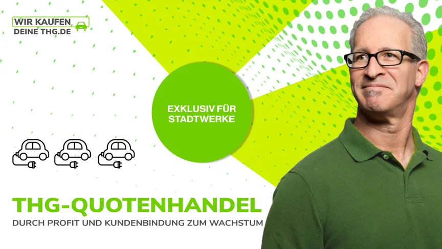 Einkommensquelle THG-Quote: Stadtwerke und Stromanbieter profitieren